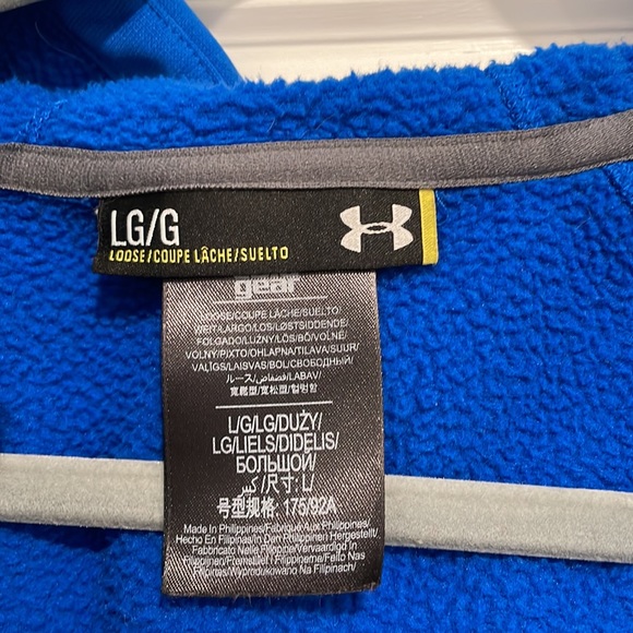 Under Armour Mens Cold Gear Zip Up Hoodie - Picture 2 of 4